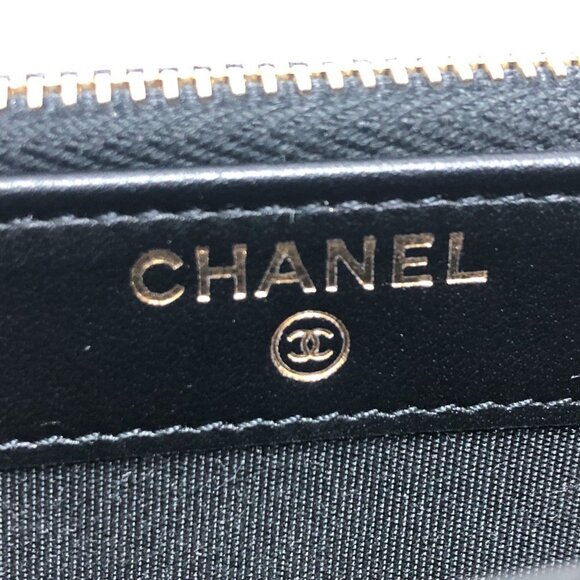 CHANEL Black Caviar Leather Wallet - Picture 8 of 16